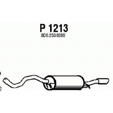 P1213 FENNO Глушитель выхлопных газов конечный