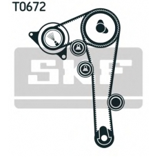 VKMS 92513 SKF Комплект ремня грм