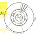 BDC4404 QUINTON HAZELL Тормозной диск