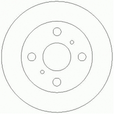 D2502 ROULUNDS Тормозной диск