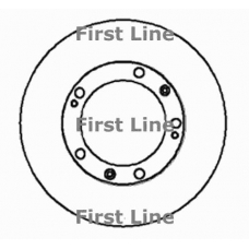 FBD295 FIRST LINE Тормозной диск