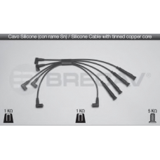 04.527 BRECAV Комплект проводов зажигания