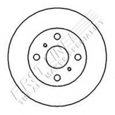 FBD1146 FIRST LINE Тормозной диск