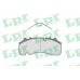 05P1187 LPR Комплект тормозных колодок, дисковый тормоз