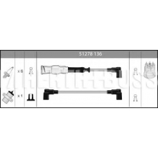 51278136 HERTH+BUSS Комплект проводов зажигания