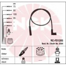 2584 NGK Комплект проводов зажигания