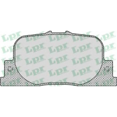 05P1112 LPR Комплект тормозных колодок, дисковый тормоз
