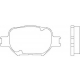 2386401<br />TEXTAR<br />Комплект тормозных колодок, дисковый тормоз