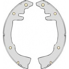 M509 MGA Комплект тормозных колодок