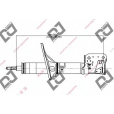 DS1287GS DJ PARTS Амортизатор