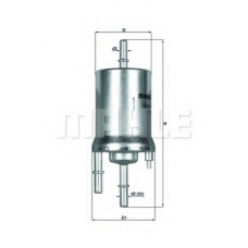 KL 156/1 KNECHT Топливный фильтр