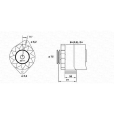 943356742010 MAGNETI MARELLI Генератор