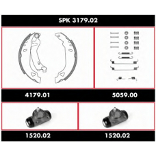 SPK 3179.02 ROADHOUSE Комплект тормозов, барабанный тормозной механизм