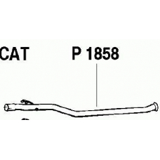 P1858 FENNO Выпускной трубопровод