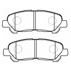 FP1325 FIT Комплект тормозных колодок, дисковый тормоз