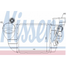 96747 NISSENS Интеркулер