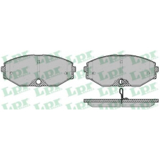 05P1357 LPR Комплект тормозных колодок, дисковый тормоз