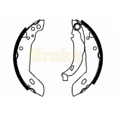 SH2228 BRAKE ENGINEERING Комплект тормозных колодок