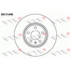 BS7214HB FTE Тормозной диск