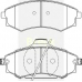 New 086 C BRECK Комплект тормозных колодок, дисковый тормоз