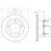 MDC1098 MINTEX Тормозной диск