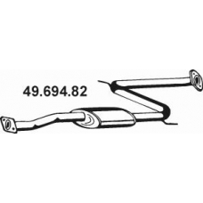 49.694.82 EBERSPACHER Средний глушитель выхлопных газов