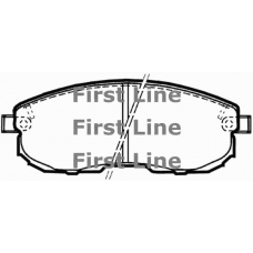 FBP1264 FIRST LINE Комплект тормозных колодок, дисковый тормоз