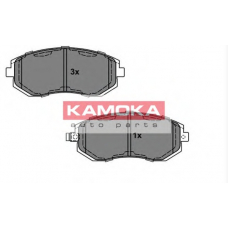 JQ101126 KAMOKA Комплект тормозных колодок, дисковый тормоз