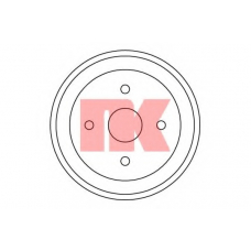 255211 NK Тормозной барабан