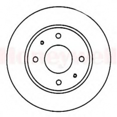 561563B BENDIX Тормозной диск