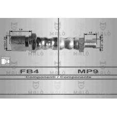 8083 Malo Тормозной шланг