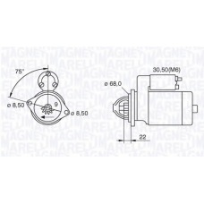 063521120350 MAGNETI MARELLI Стартер