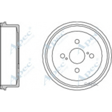 DRM9135 APEC Тормозной барабан