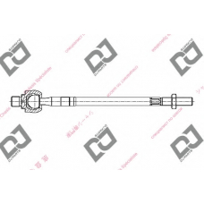 DR1024 DJ PARTS Осевой шарнир, рулевая тяга