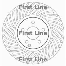 FBD1717 FIRST LINE Тормозной диск