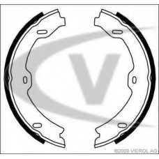 V30-7529 VEMO/VAICO Комплект тормозных колодок, стояночная тормозная с