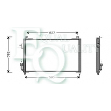 CO0297 EQUAL QUALITY Конденсатор, кондиционер