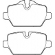 BP1484 QUINTON HAZELL Комплект тормозных колодок, дисковый тормоз