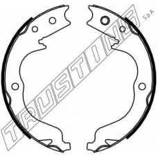 064.180 TRUSTING Комплект тормозных колодок, стояночная тормозная с