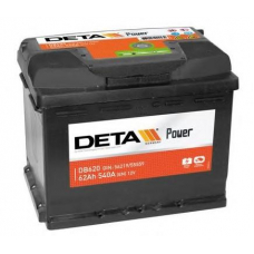 DB620 DETA Стартерная аккумуляторная батарея; Стартерная акку