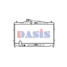 100300N AKS DASIS Радиатор, охлаждение двигателя