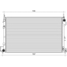 350213969000 MAGNETI MARELLI Радиатор, охлаждение двигателя