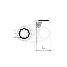 SB 969 SCT Воздушный фильтр