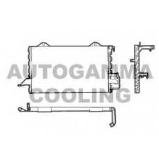 101832 AUTOGAMMA Конденсатор, кондиционер