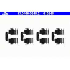 13.0460-0248.2 ATE Комплектующие, колодки дискового тормоза