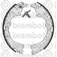 S 83 511 BREMBO Комплект тормозных колодок