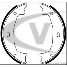 V20-0292 VEMO/VAICO Комплект тормозных колодок, стояночная тормозная с