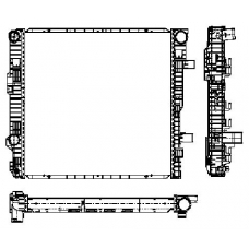 2203874 BEHR Radiator