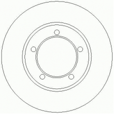 D2372 ROULUNDS Тормозной диск
