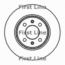 FBD029 FIRST LINE Тормозной диск